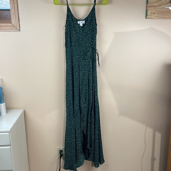 Band of Gypsies Dakota dot wrap maxi dress - Picture 3 of 8